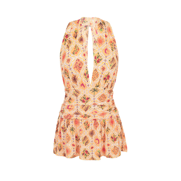 Product Front: Rio De Sol Sukienka Plażowa Mosaico Low Cut Dress