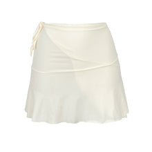 Załaduj obraz do przeglądarki galerii, Product Front: Rio De Sol Spódnica Plażowa Off-White Mini Skirt

