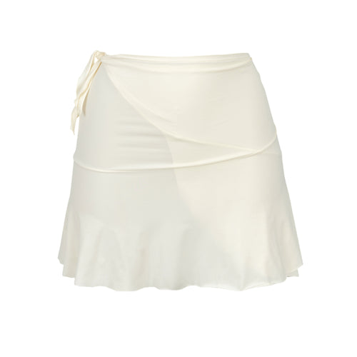 Product Front: Rio De Sol Spódnica Plażowa Off-White Mini Skirt