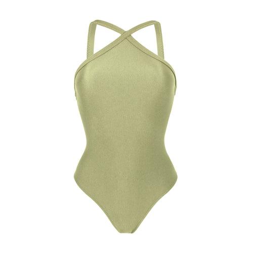 Product Front: Rio De Sol Kostium Jednoczęściowy Oliva High-Neck