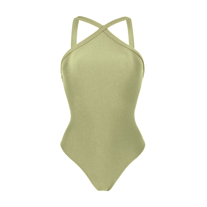 Product Front: Rio De Sol Kostium Jednoczęściowy Oliva High-Neck