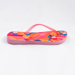 Image 03: Rio De Sol Japonki I Klapki Orange Bloom Slim
