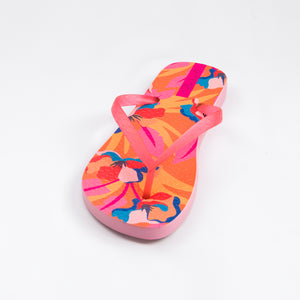 Image 05: Rio De Sol Japonki I Klapki Orange Bloom Slim