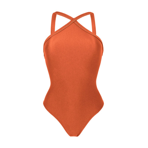 Product Front: Rio De Sol Kostium Jednoczęściowy Paprica High-Neck