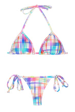 Załaduj obraz do przeglądarki galerii, Product Front: Rio De Sol Zestaw Bikini Plaid Micro
