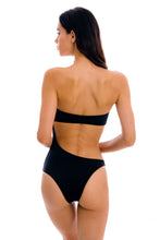 Załaduj obraz do przeglądarki galerii, Model Back: Rio De Sol Kostium Jednoczęściowy Preto Body-Rio
