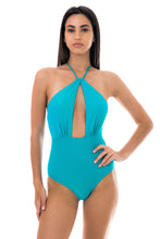 Załaduj obraz do przeglądarki galerii, Model Front: Rio De Sol Kostium Jednoczęściowy Radiante Azul Sensation
