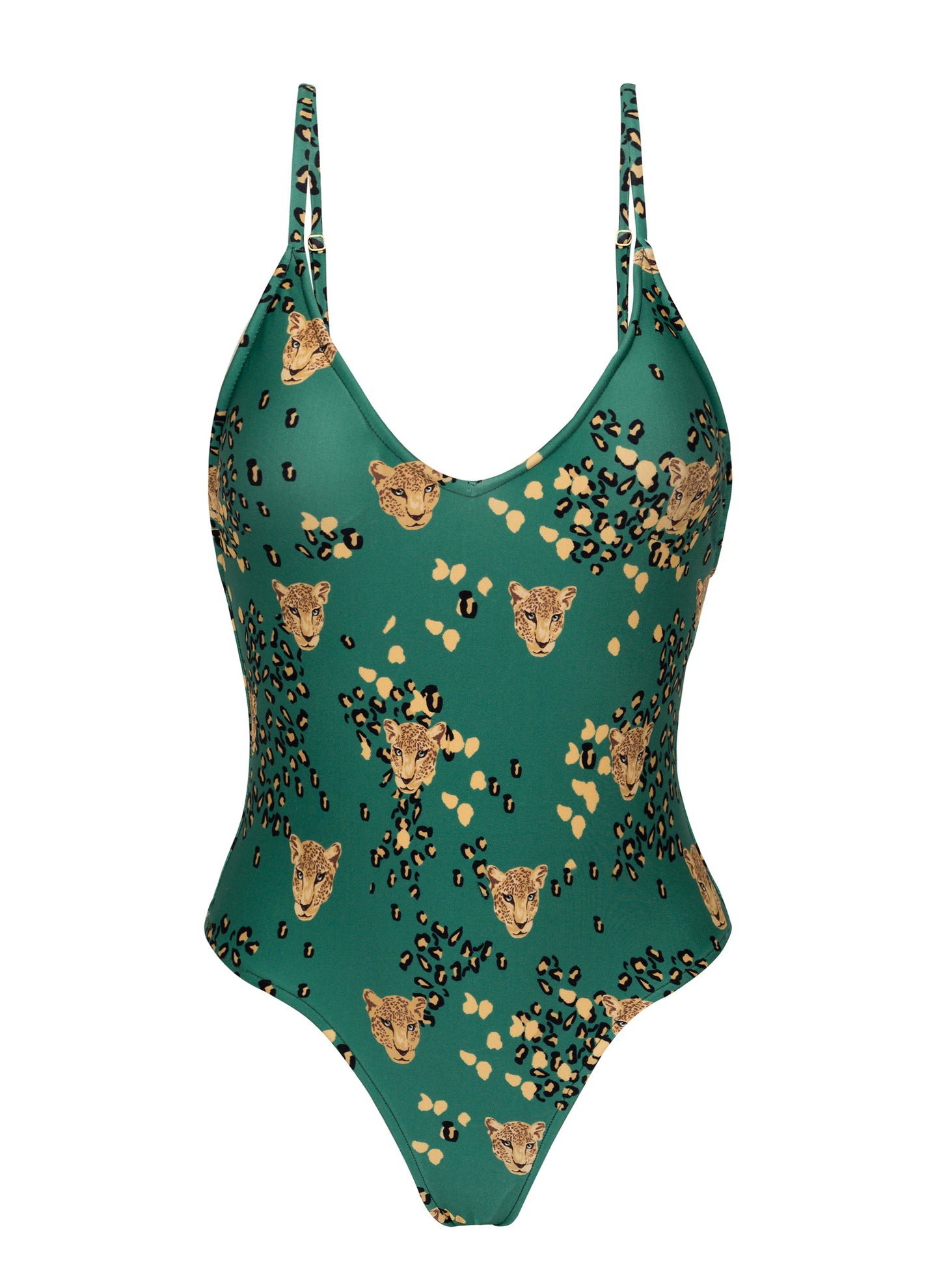 Product Front: Rio De Sol Kostium Jednoczęściowy Roar-Green Hype
