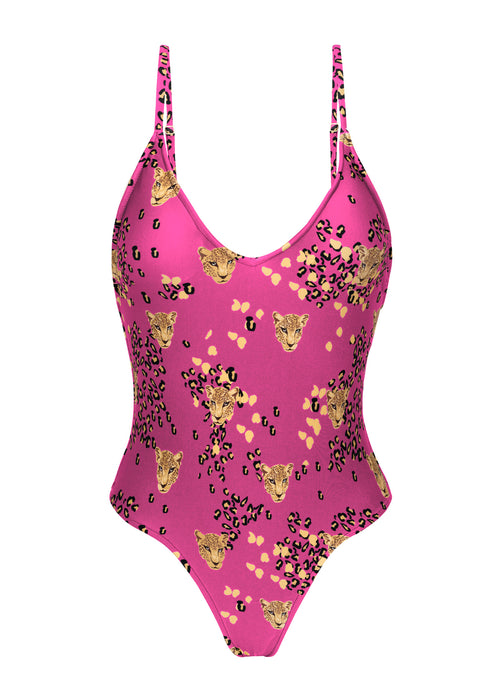 Product Front: Rio De Sol Kostium Jednoczęściowy Roar-Pink Hype