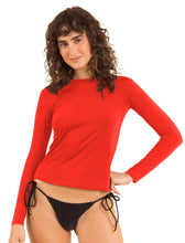 Załaduj obraz do przeglądarki galerii, Gallery: Rio De Sol Top Bikini Rouge Rash-Guard

