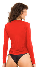 Załaduj obraz do przeglądarki galerii, Image 06: Rio De Sol Top Bikini Rouge Rash-Guard
