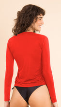 Załaduj obraz do przeglądarki galerii, Image 10: Rio De Sol Top Bikini Rouge Rash-Guard

