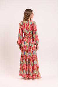 Model Back: Rio De Sol Sukienka Plażowa Sea-Bloom Long Dress Verona