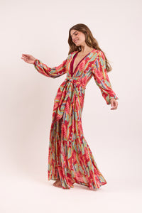 Image 06: Rio De Sol Sukienka Plażowa Sea-Bloom Long Dress Verona