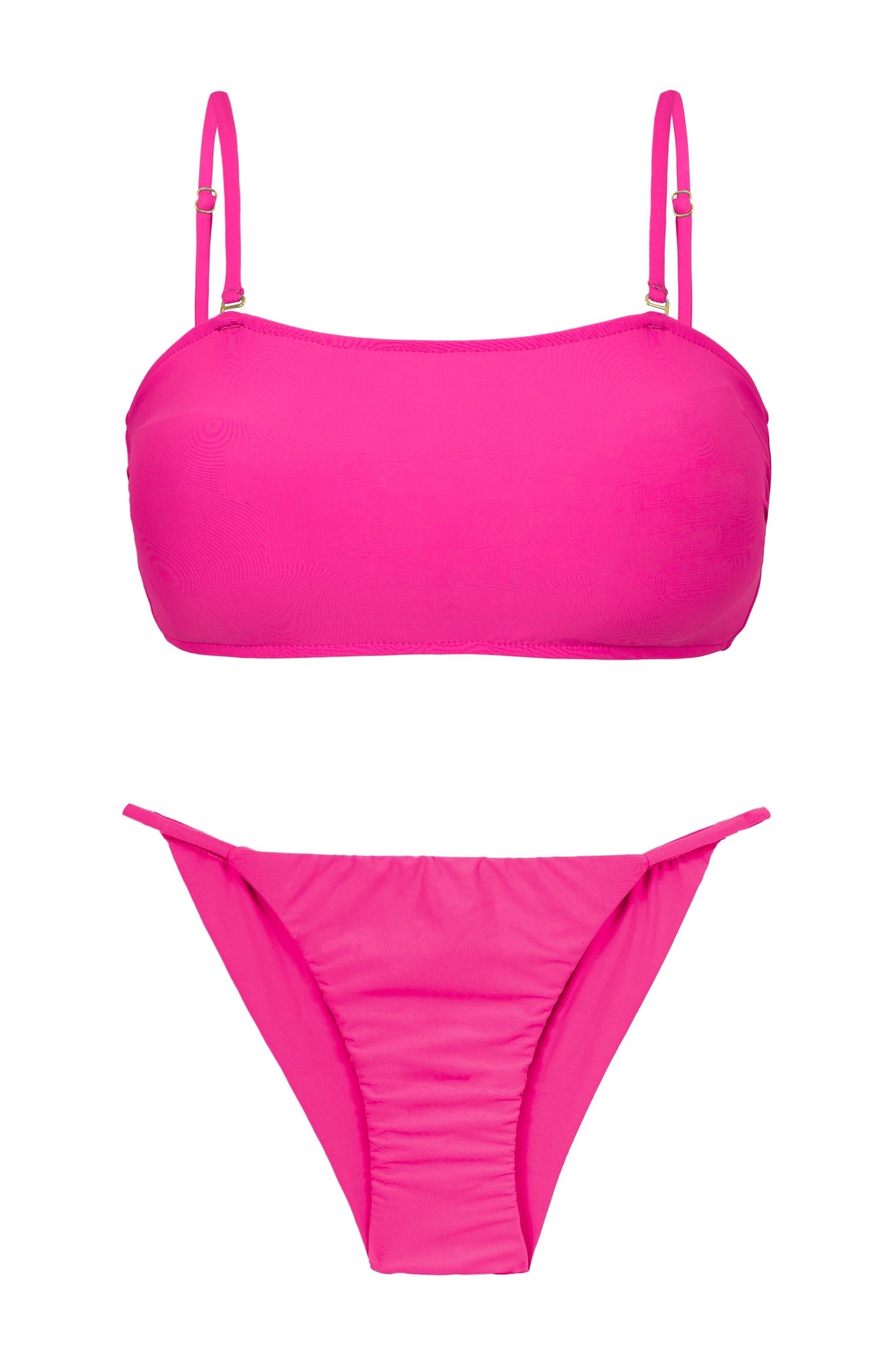Product Front: Rio De Sol Zestaw Bikini Set Amaranto Bandeau-Reto Cheeky-Fixa
