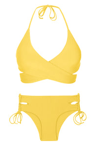 Product Front: Rio De Sol Zestaw Bikini Set Amarelo Kate Madrid