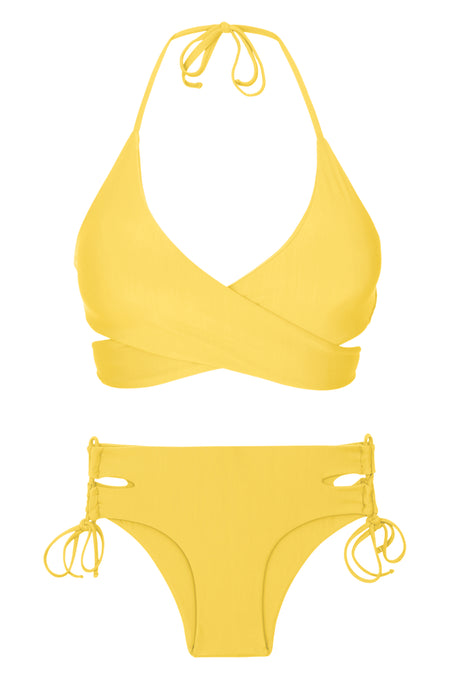 Product Front: Rio De Sol Zestaw Bikini Set Amarelo Kate Madrid