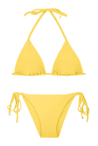Product Front: Rio De Sol Zestaw Bikini Set Amarelo Tri-Inv Lacinho