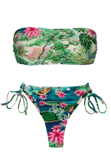 Product Front: Rio De Sol Zestaw Bikini Set Amazonia Bandeau-Reto Fio-Tie