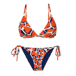 Product Front: Rio De Sol Zestaw Bikini Set Amore-Red Tri-Fixo Ibiza-Comfy