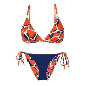 Product Back: Rio De Sol Zestaw Bikini Set Amore-Red Tri-Fixo Ibiza-Comfy