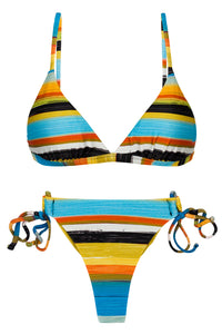 Product Front: Rio De Sol Zestaw Bikini Set Artsy Tri-Fixo Fio-Tie
