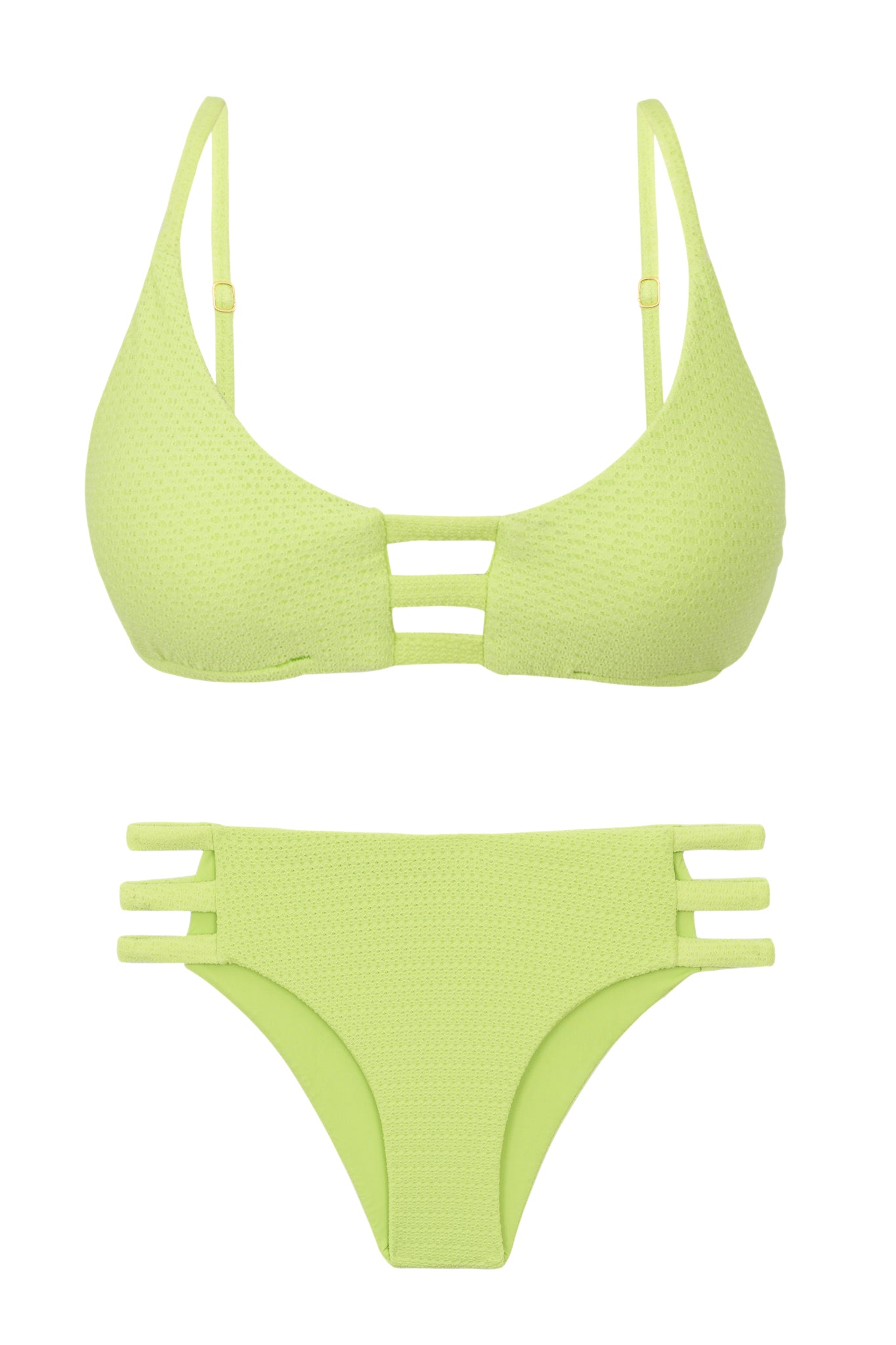 Product Front: Rio De Sol Zestaw Bikini Set Bora-Citrus Bra-Trio Madrid-Trio