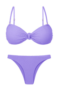 Product Front: Rio De Sol Zestaw Bikini Set Bora-Lavanda Bandeau-Joy Leblon