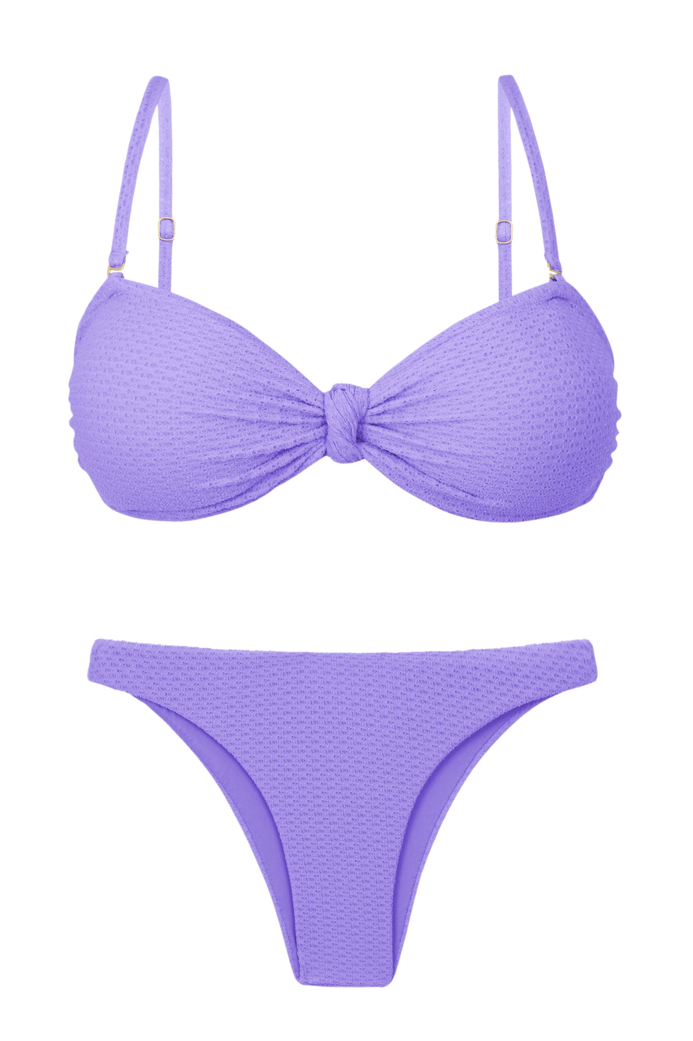Product Front: Rio De Sol Zestaw Bikini Set Bora-Lavanda Bandeau-Joy Leblon