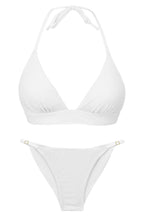 Załaduj obraz do przeglądarki galerii, Product Front: Rio De Sol Zestaw Bikini Set Bora-White Tri-Cos Cheeky-Fixa
