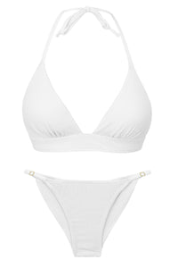 Product Front: Rio De Sol Zestaw Bikini Set Bora-White Tri-Cos Cheeky-Fixa
