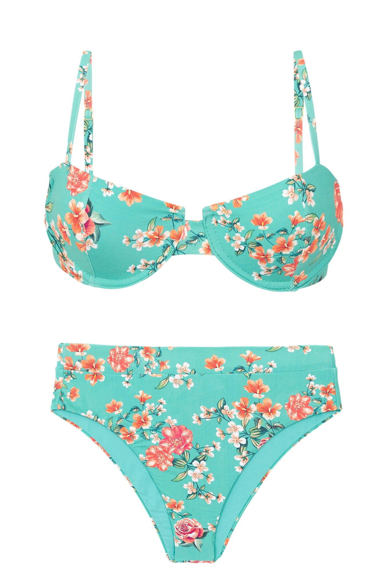 Product Front: Rio De Sol Zestaw Bikini Set Botanic Balconet Hotpant-Cos