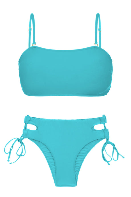 Product Front: Rio De Sol Zestaw Bikini Set Breeze Bandeau-Reto Madrid