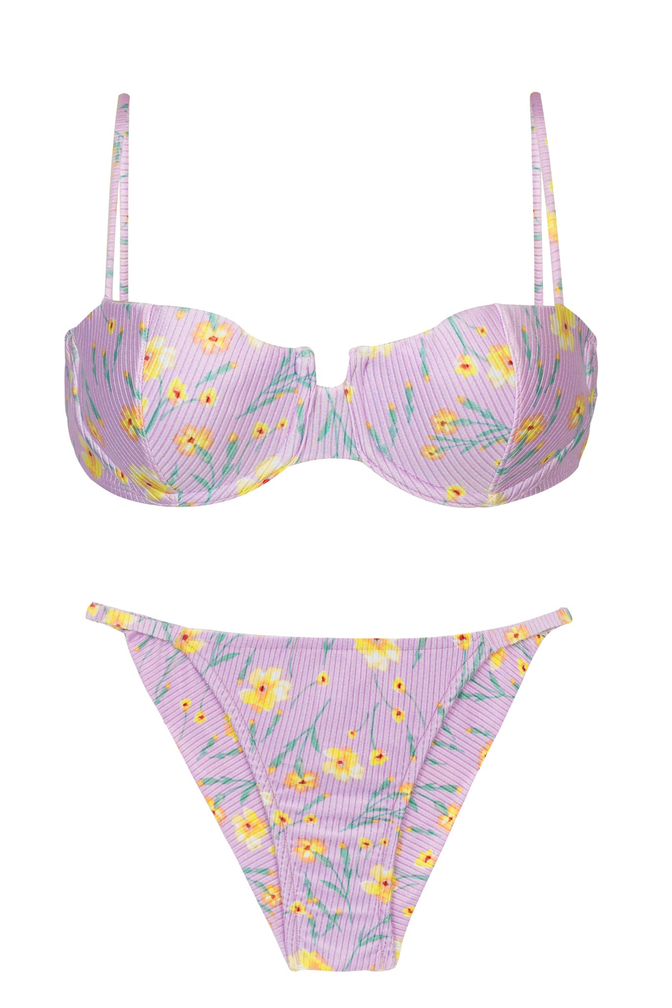 Product Front: Rio De Sol Zestaw Bikini Set Canola Balconet Cheeky-Fixo