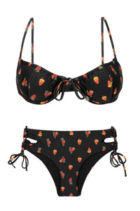 Product Front: Rio De Sol Zestaw Bikini Set Cashew Balconet-Tie Madrid