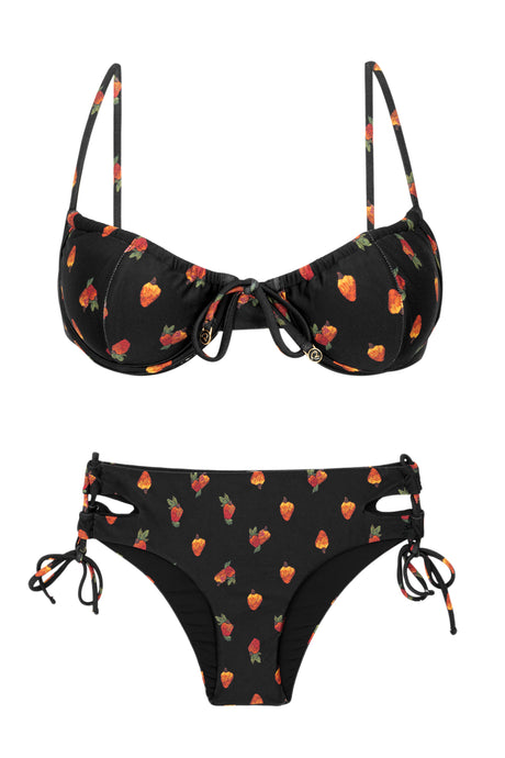 Product Front: Rio De Sol Zestaw Bikini Set Cashew Balconet-Tie Madrid