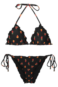 Product Front: Rio De Sol Zestaw Bikini Set Cashew Frufru