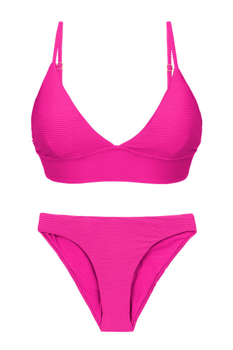Product Front: Rio De Sol Zestaw Bikini Set Cotele-Amaranto Tri-Tank Essential-Comfy