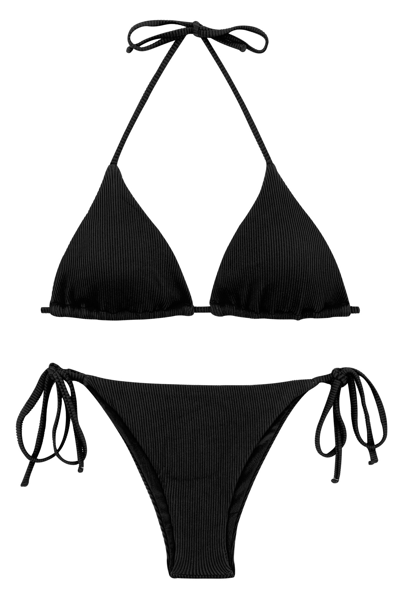 Product Front: Rio De Sol Zestaw Bikini Set Cotele-Preto Tri-Inv Ibiza