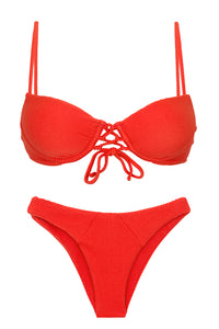 Product Front: Rio De Sol Zestaw Bikini Set Cotele-Tomate Balconet-Pushup Lisboa