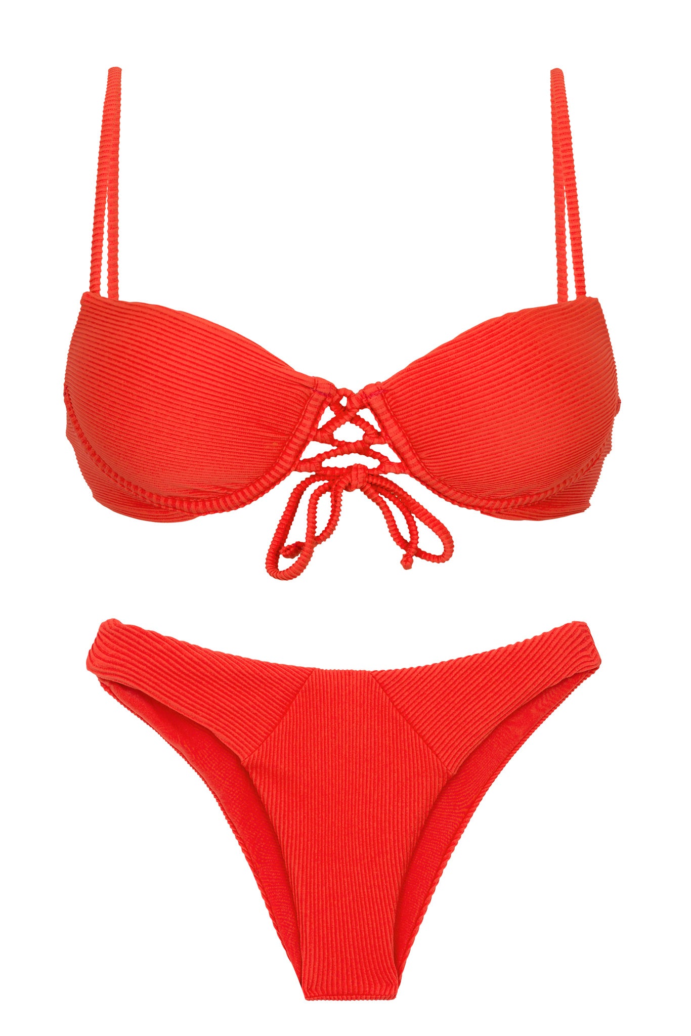 Product Front: Rio De Sol Zestaw Bikini Set Cotele-Tomate Balconet-Pushup Lisboa