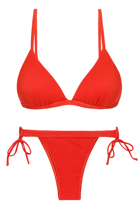 Product Front: Rio De Sol Zestaw Bikini Set Cotele-Tomate Tri-Fixo Rio