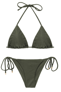 Product Front: Rio De Sol Zestaw Bikini Set Croco Tri-Inv Cheeky-Tie