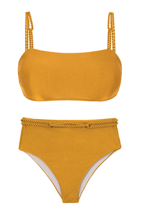 Product Front: Rio De Sol Zestaw Bikini Set Damasco Bandeau-Reto Hotpants