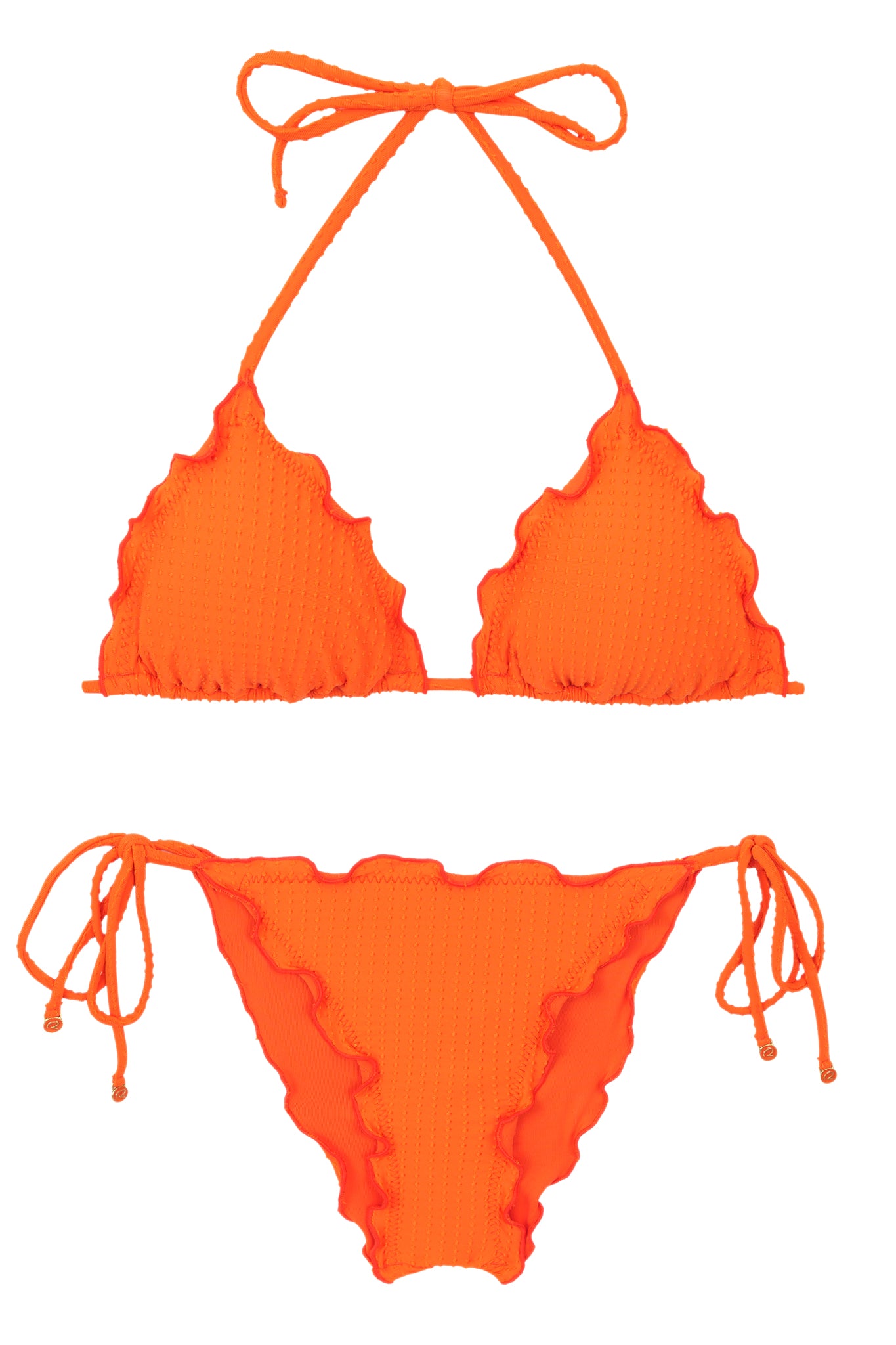 Product Front: Rio De Sol Zestaw Bikini Set Dots-Orange Frufru