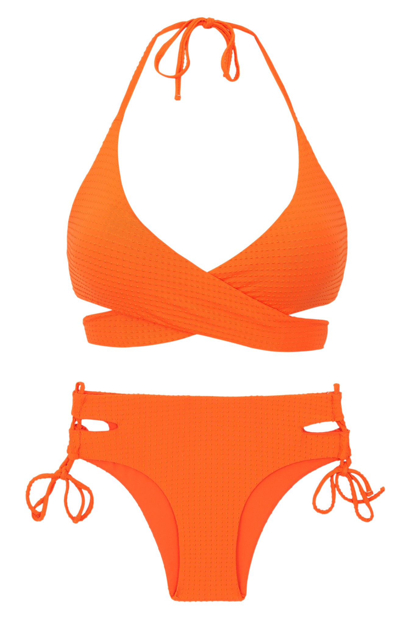 Product Front: Rio De Sol Zestaw Bikini Set Dots-Orange Kate Madrid