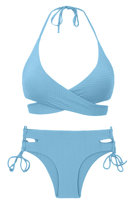 Product Front: Rio De Sol Zestaw Bikini Set Dots-Sky Kate Madrid