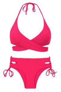 Product Front: Rio De Sol Zestaw Bikini Set Dots-Virtual-Pink Kate Madrid