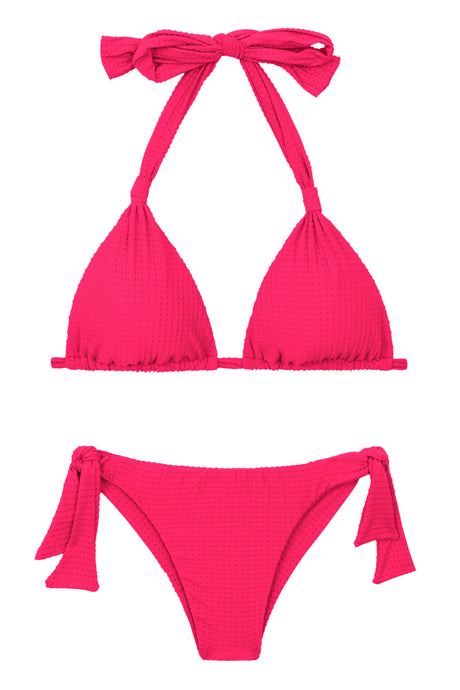 Product Front: Rio De Sol Zestaw Bikini Set Dots-Virtual-Pink Mel Italy