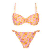 Załaduj obraz do przeglądarki galerii, Product Front: Rio De Sol Zestaw Bikini Set Dreamy Bandeau-Crispy Cheeky-Crispy
